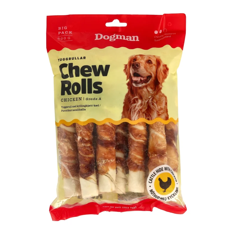 Chew rolls 600 g.